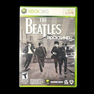 The Beatles Rock Band Xbox 360 Game Complete With Manual & Case